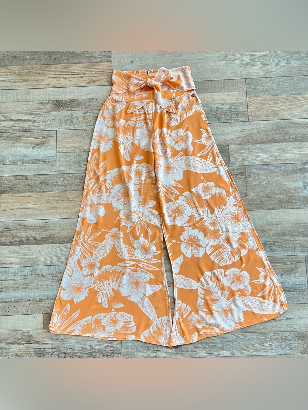 Roxy Women’s Floral Wide Leg Beach Pant Size XS